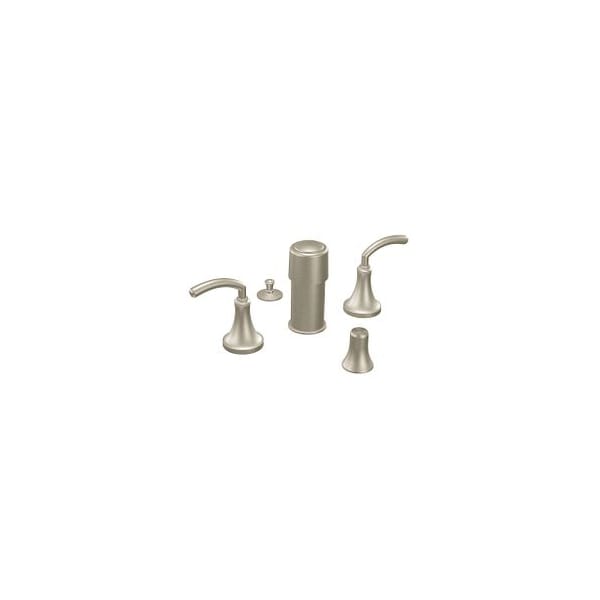Moen Brushed Nickel Two-Handle Bidet Faucet TS5215BN - main